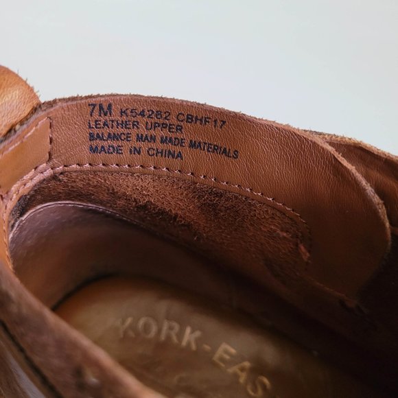 Kork Ease Ankle Boots Size 7 Brown Suede Mesa Side Zips Stacked Heel Western - Picture 7 of 12